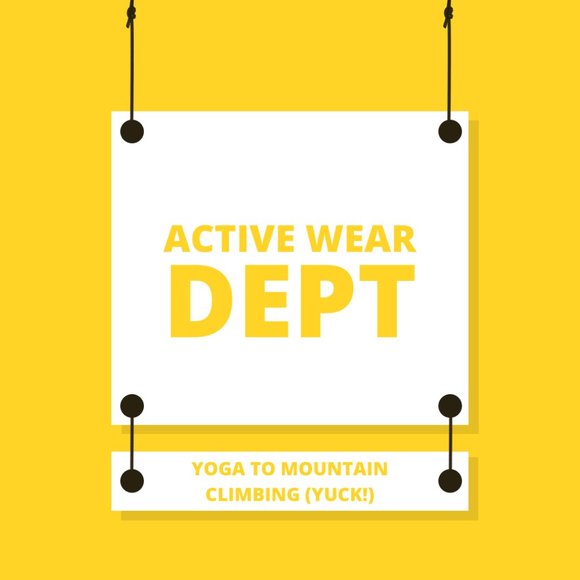 Activewear Dept - Picture 1 of 1